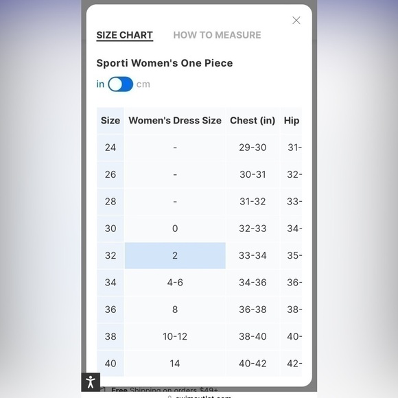 SPORTI one piece swim suit black with purple swirls. Size 34. - Picture 7 of 7